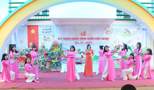 Trường MN Ánh Sao tổ chức kỷ niệm 35 năm ngày nhà giáo Việt Nam (20/11/1982 - 20/11/2017) 